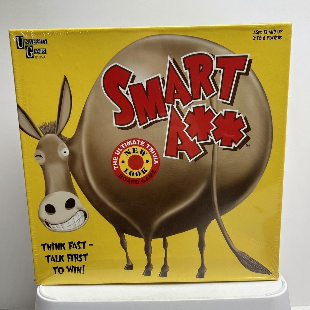 🔥🔥🔥University‎ Games Smart A Game The Ultimate Trivia Board Game🆕🆕🆕